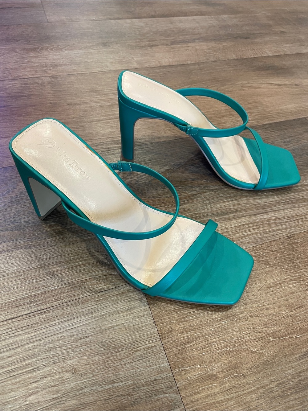 Women's Strappy Block Heel Sandals - Green